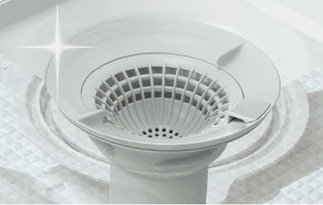 お掃除ラクラク排水口